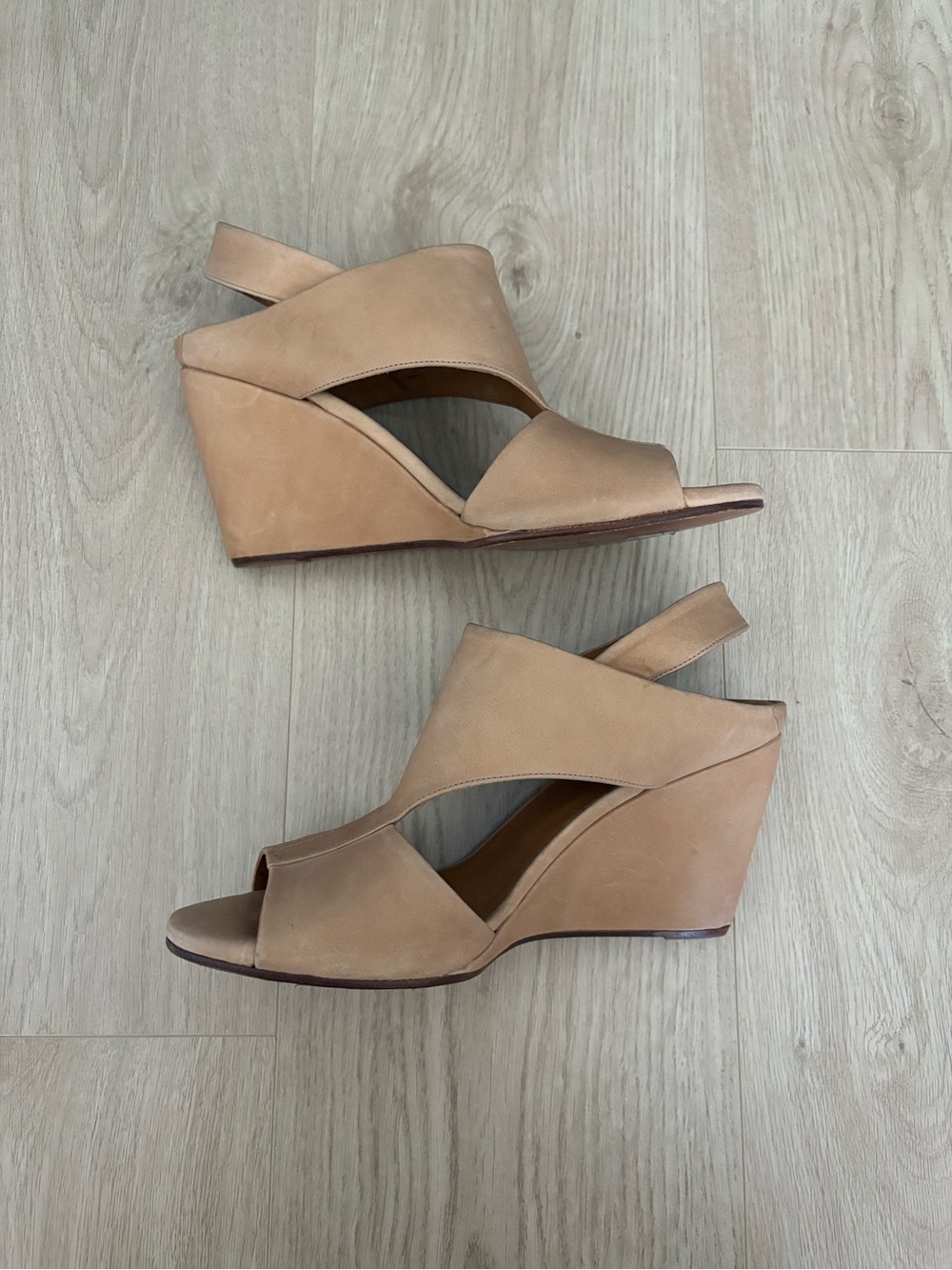 Coclico Tan Leather Heels - Picture 4 of 15
